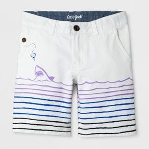 Boys' Shark Print Shorts